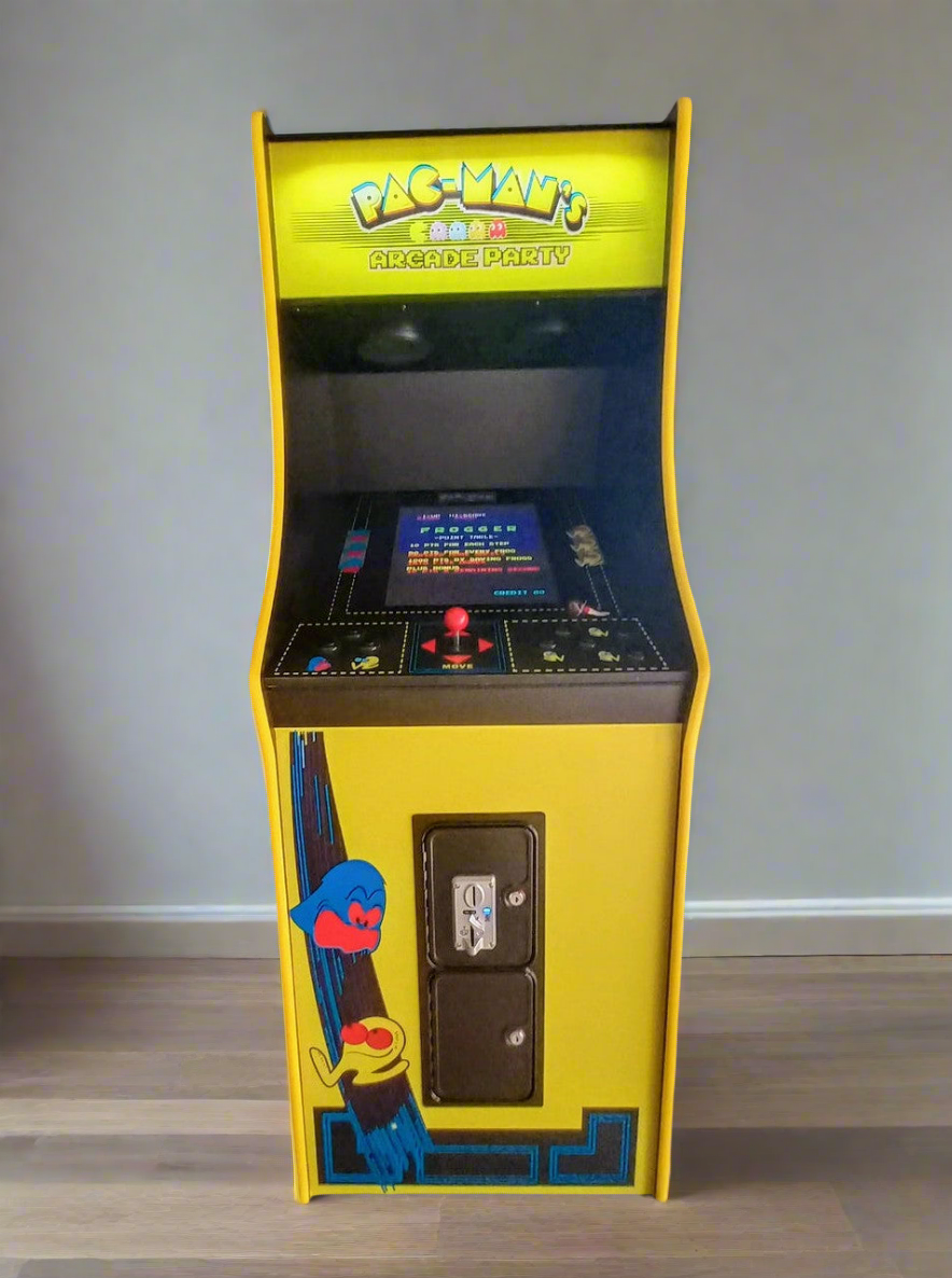 Pac Man 1 Player Arcade Cabinet