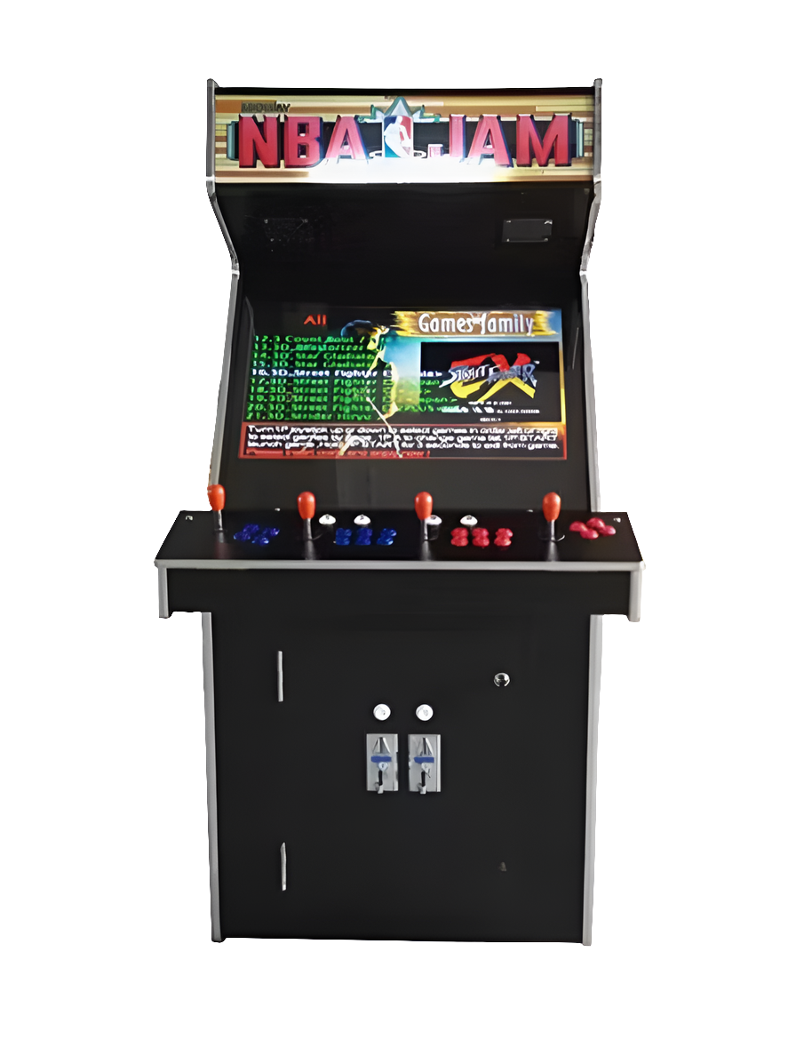 NBA Jam 4 Player Arcade Cabinet