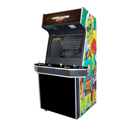 Colorful 4 Player Arcade Cabinet